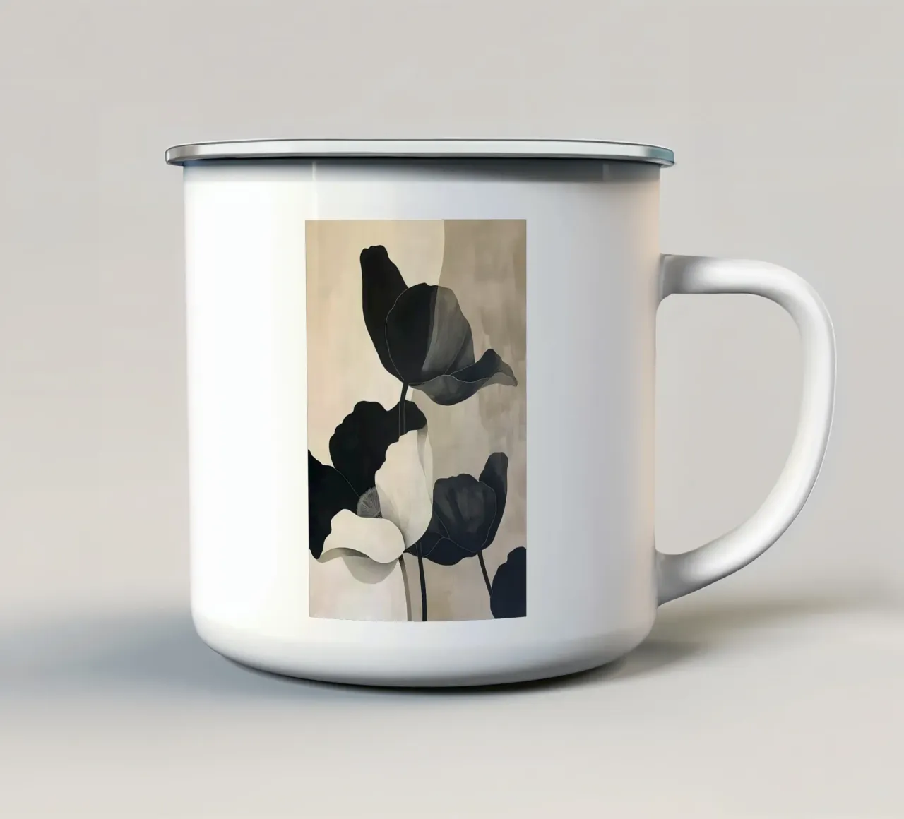 Arte da parete di Imagine tazza in smalto da Imagine