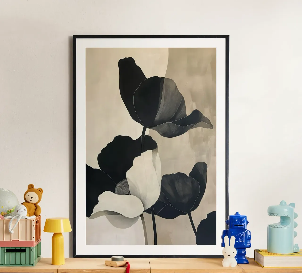 Arte da parete di Imagine poster con telaio in plastica da Imagine
