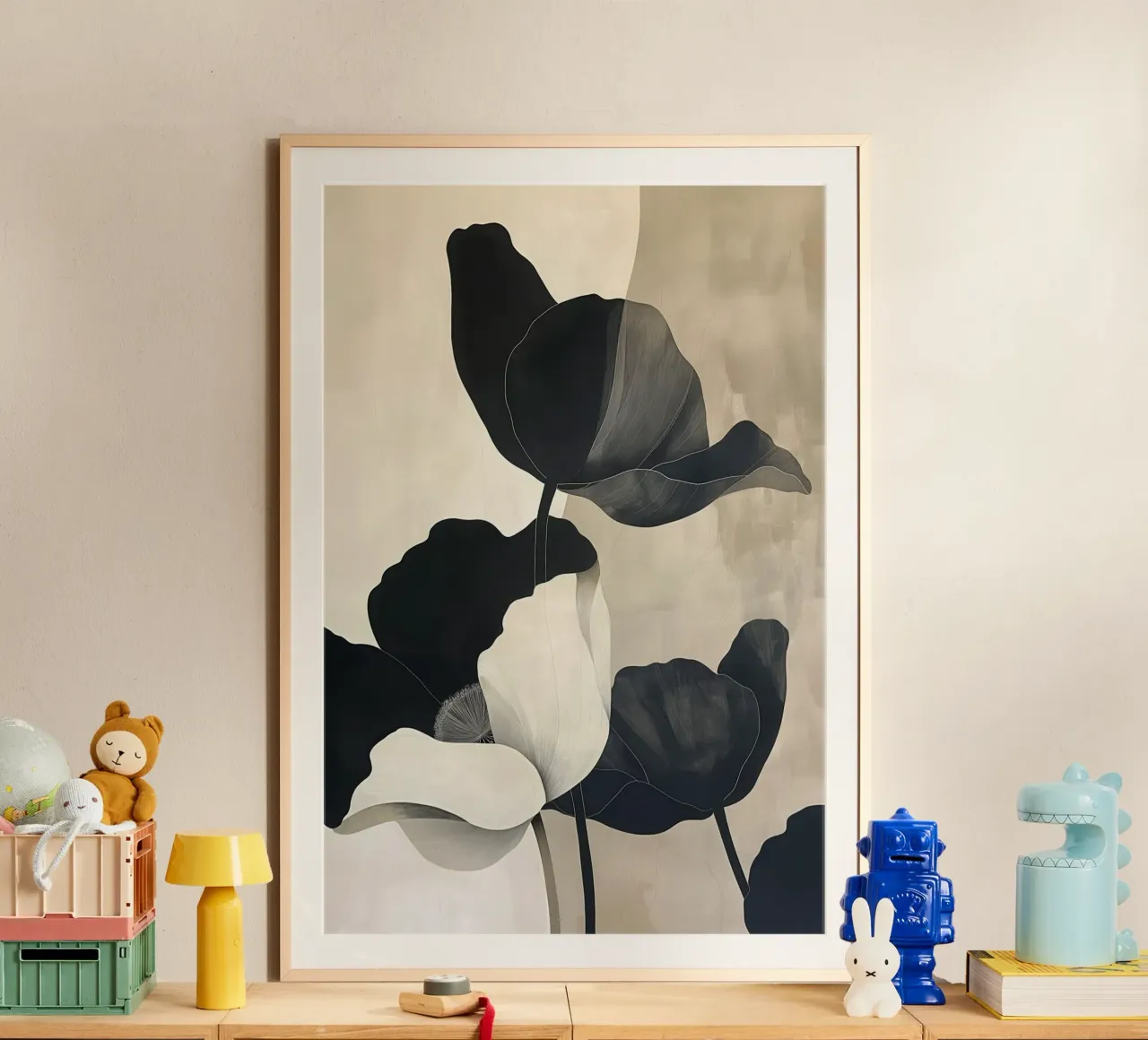 Arte da parete di Imagine poster con telaio in plastica da Imagine