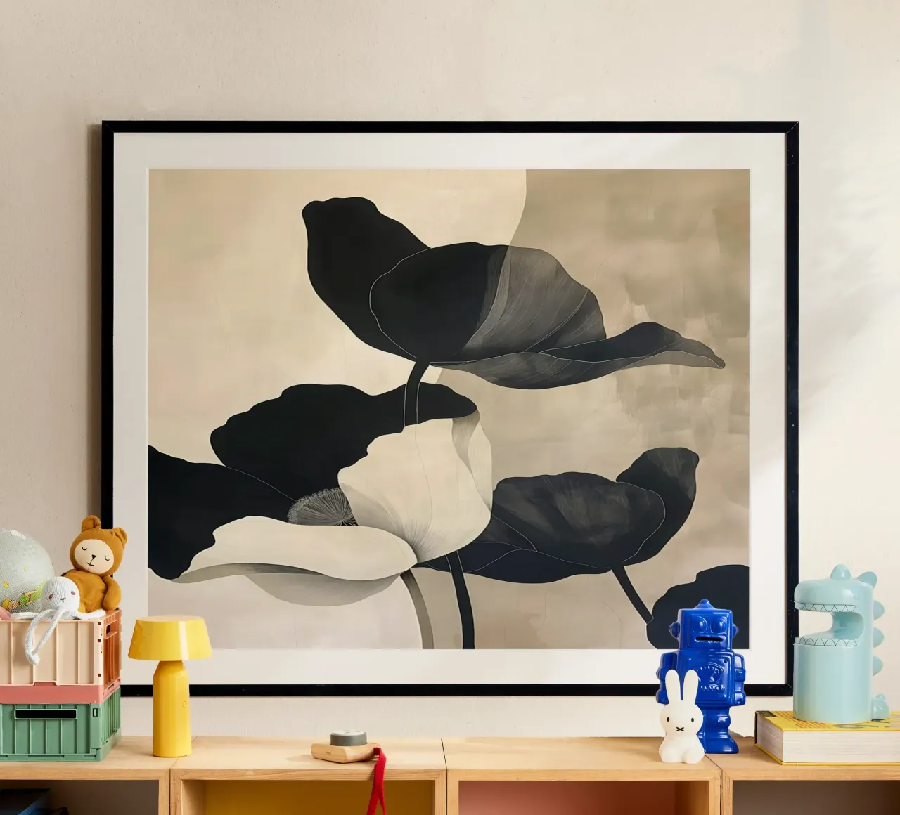 Arte da parete di Imagine poster con telaio in plastica da Imagine