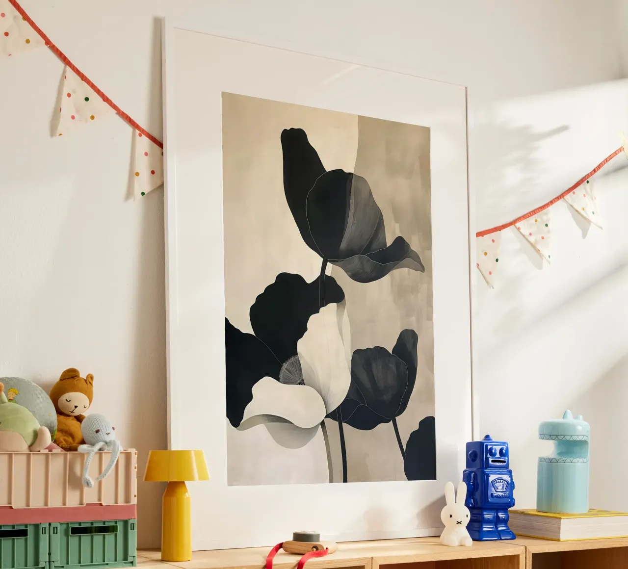 Arte da parete di Imagine poster con telaio in plastica da Imagine