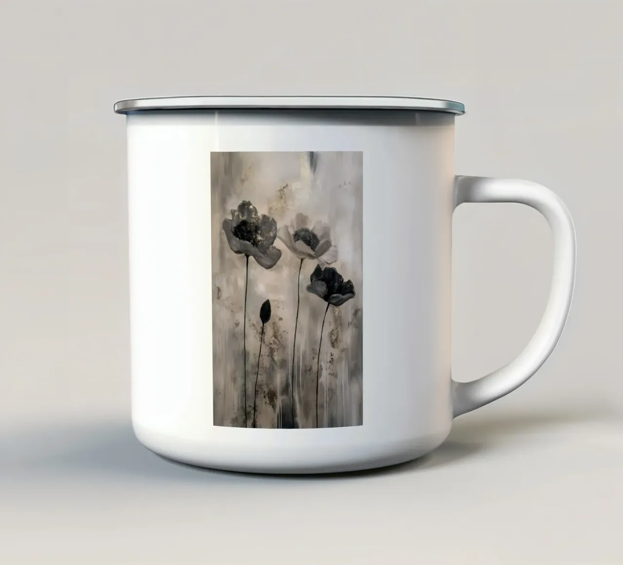 Arte da parete di Imagine tazza in smalto da Imagine