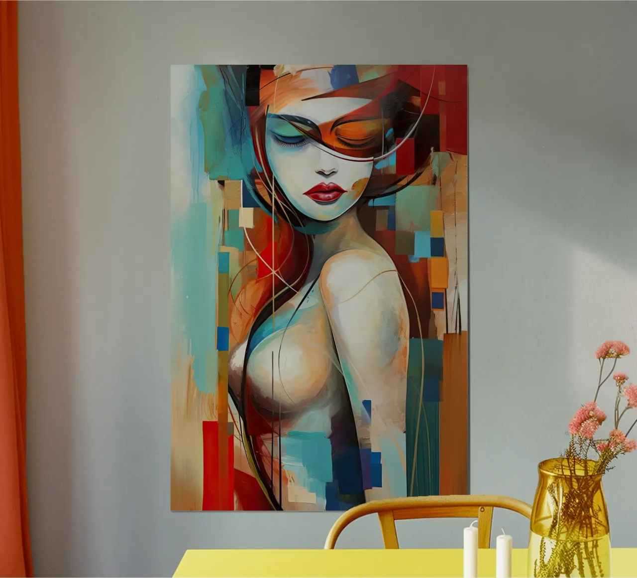 Arte da parete di Imagine poster con telaio in plastica da Imagine