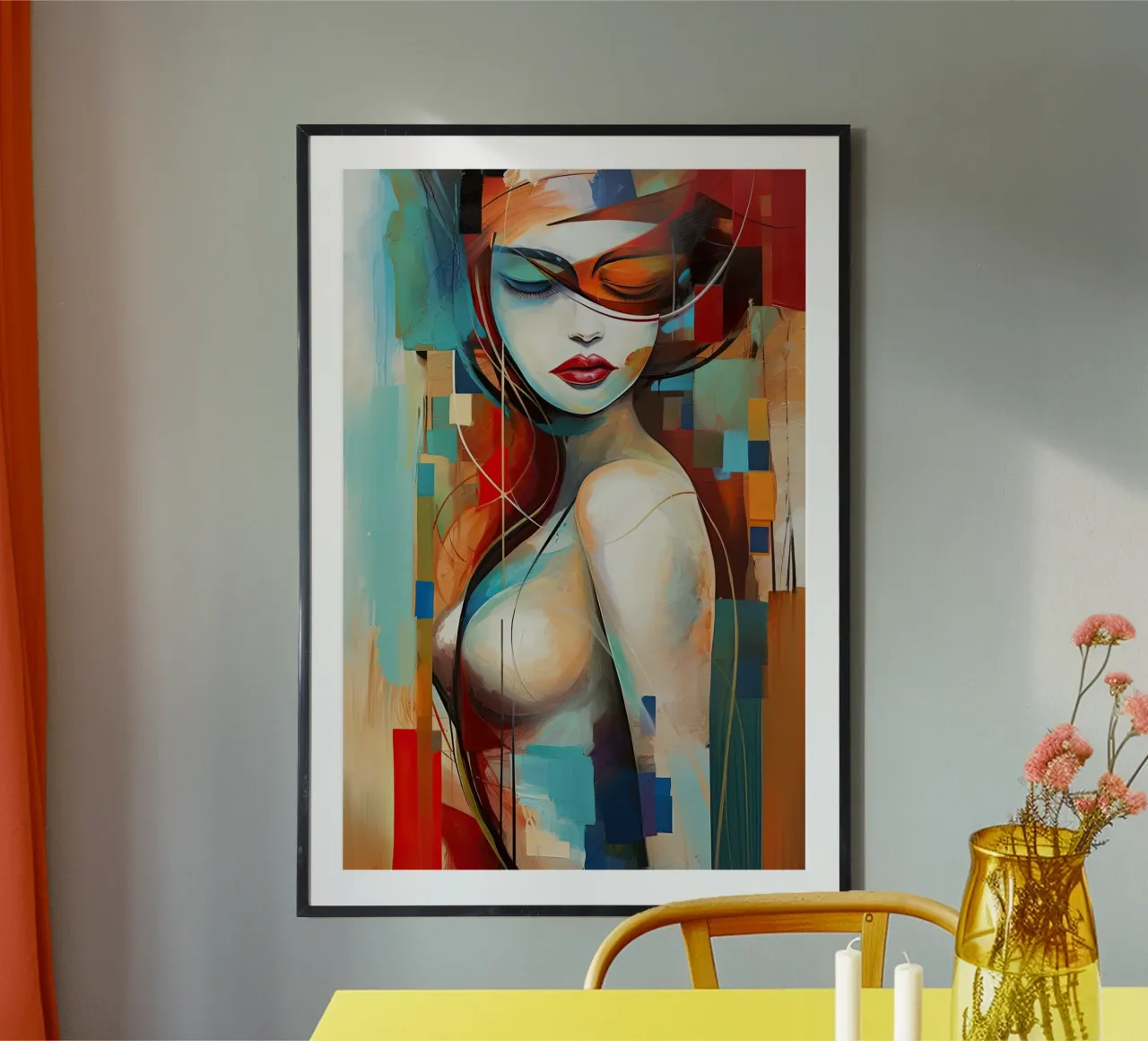 Arte da parete di Imagine poster con telaio in plastica da Imagine