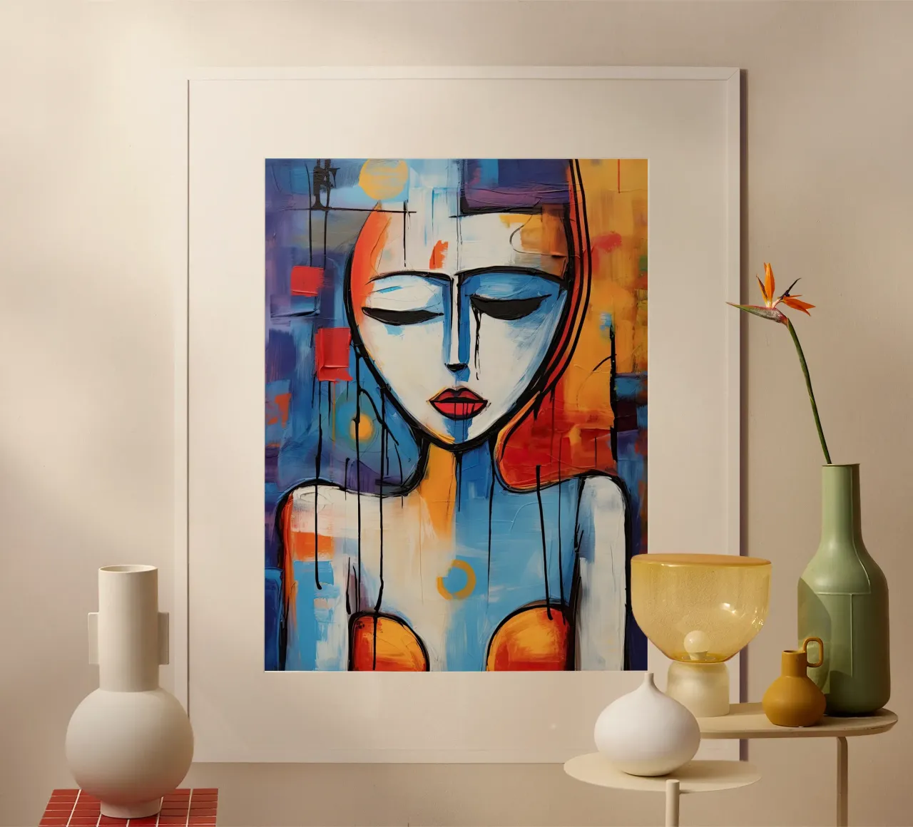 Arte da parete di Imagine poster con telaio in plastica da Imagine