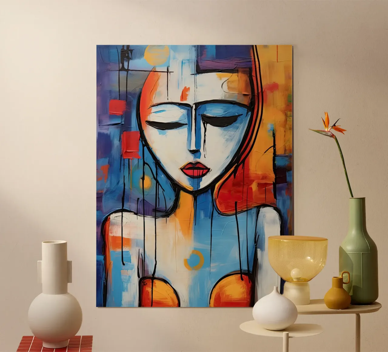 Arte da parete di Imagine poster con telaio in plastica da Imagine