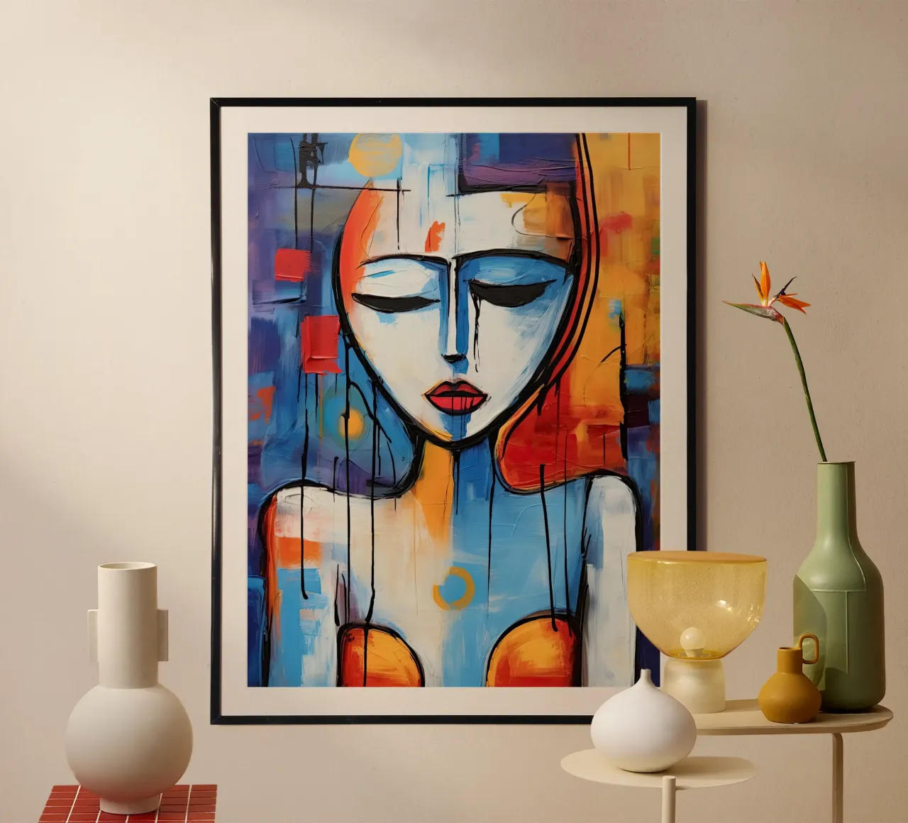 Arte da parete di Imagine poster con telaio in plastica da Imagine