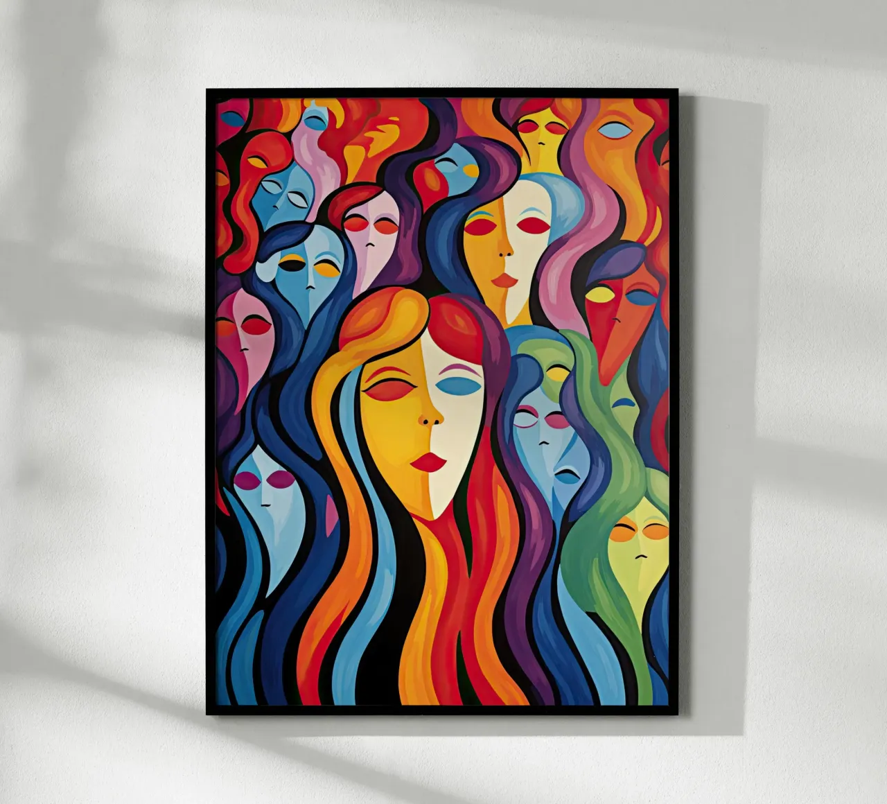 Arte da parete di Imagine poster con telaio in legno da Imagine