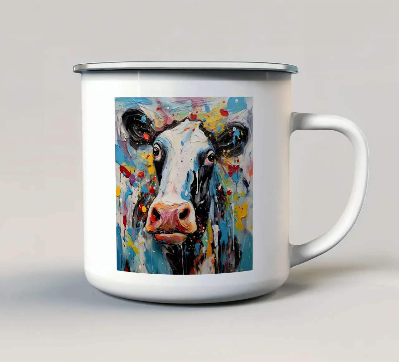 Arte da parete di Imagine tazza in smalto da Imagine