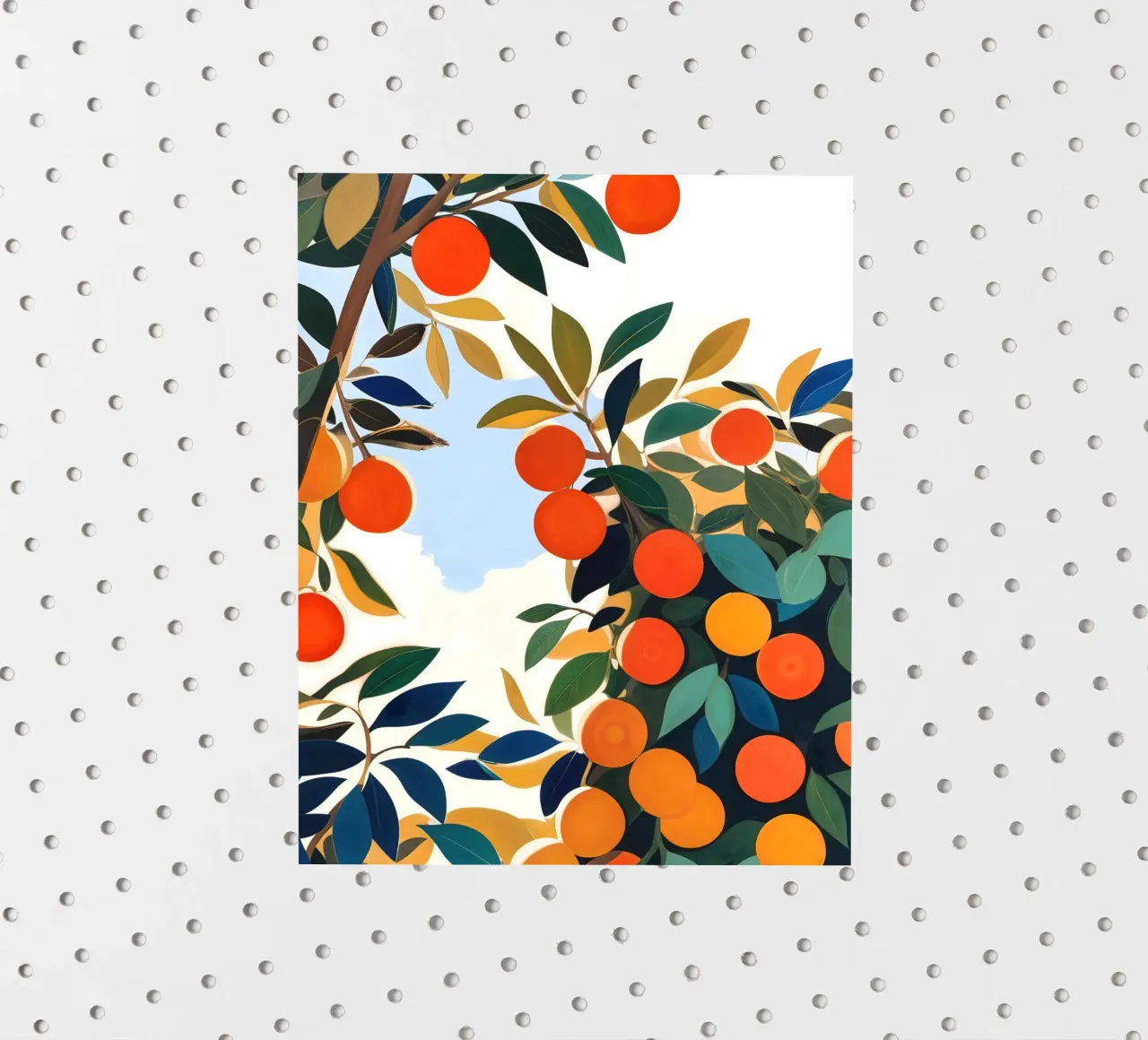 Perso nel giardino degli aranci adesivo da 83oranges