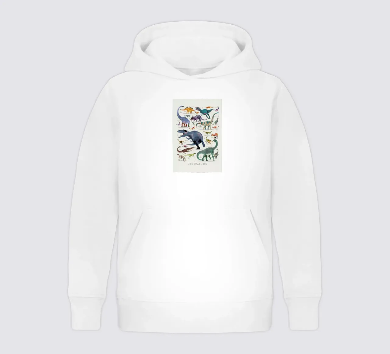 Dinosaurs kids hoodie by Dieter Braun