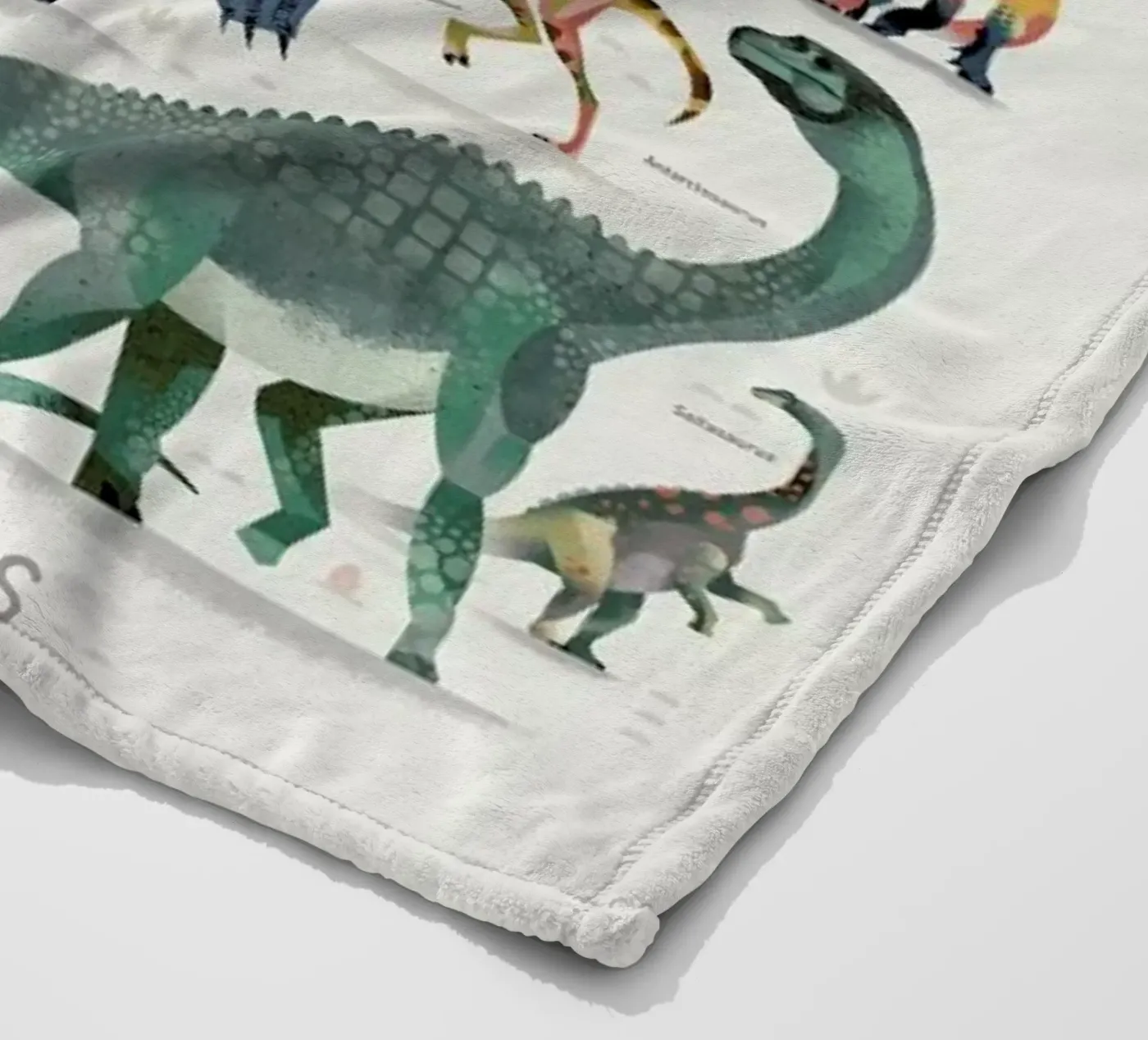 Dinosaurs fleecedeken van Dieter Braun