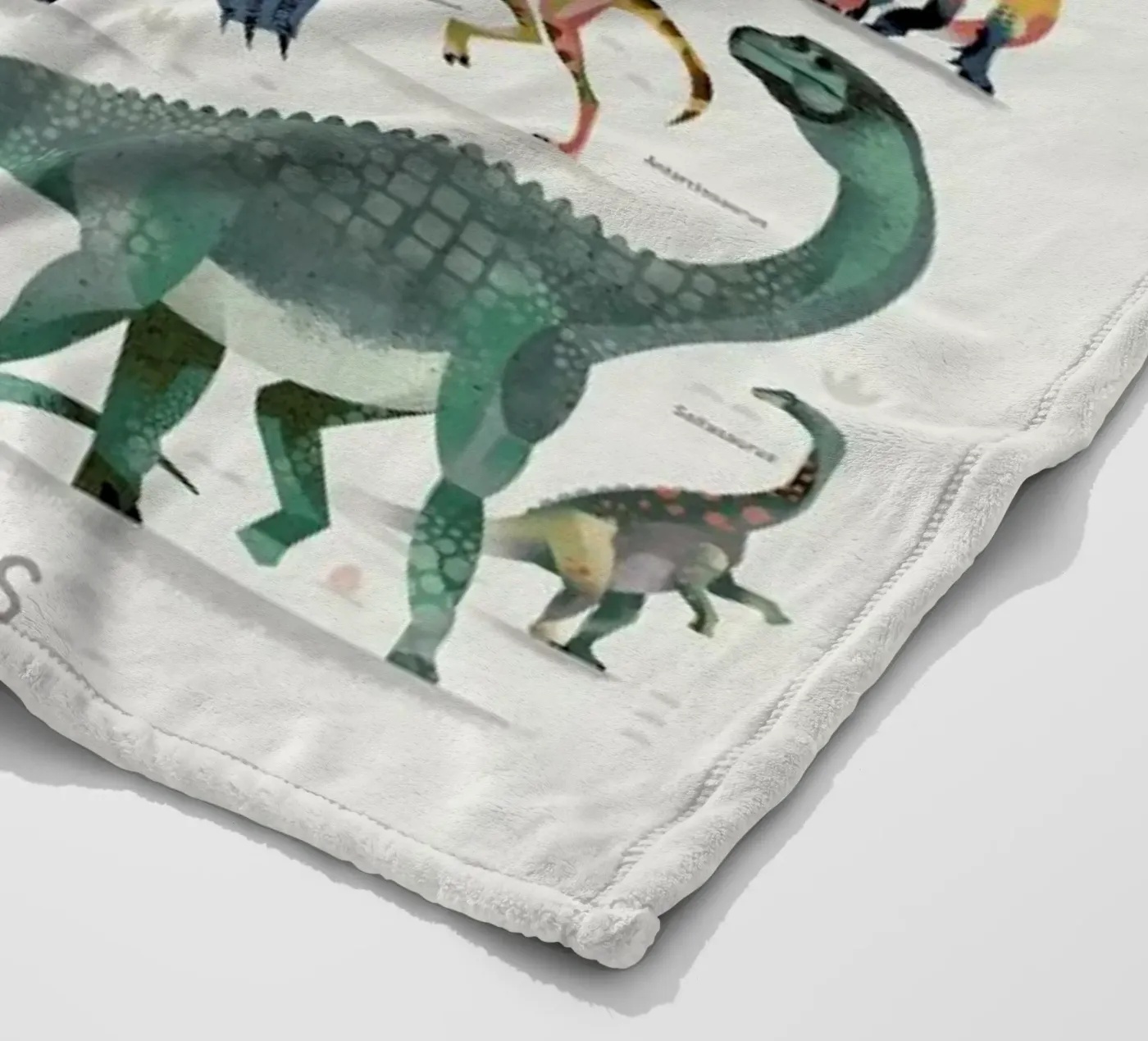 Dinosaurs Fleecedecke von Dieter Braun