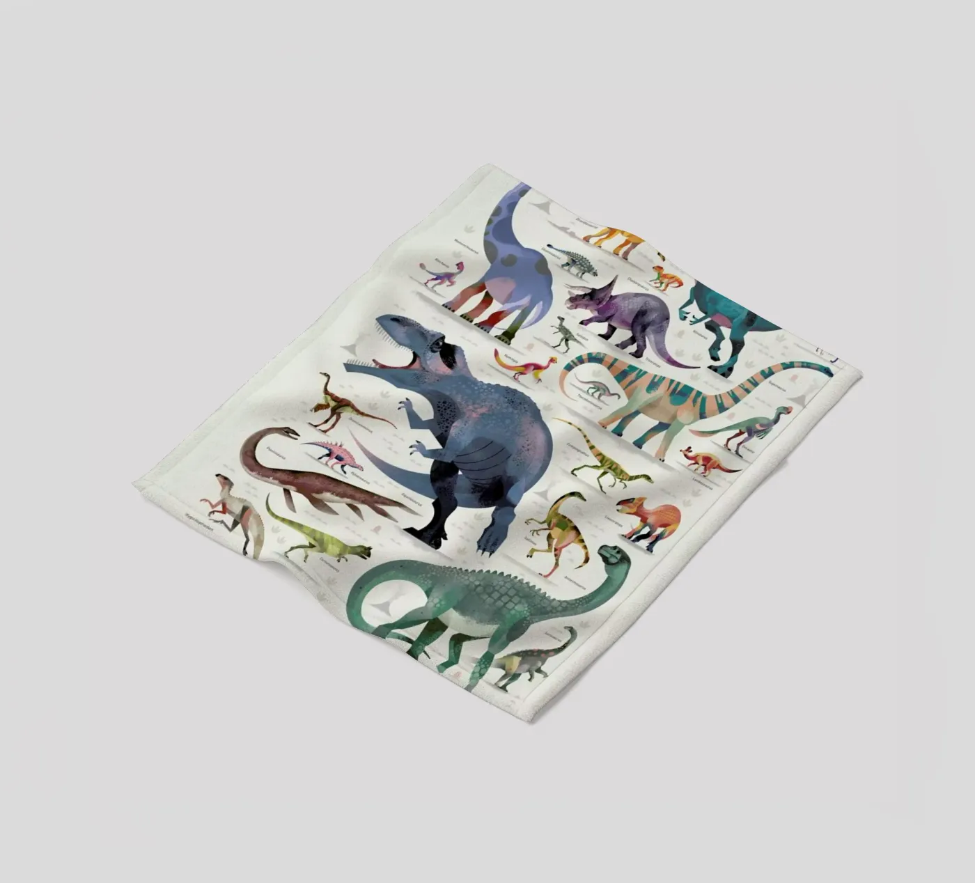 Dinosaurs fleecedeken van Dieter Braun