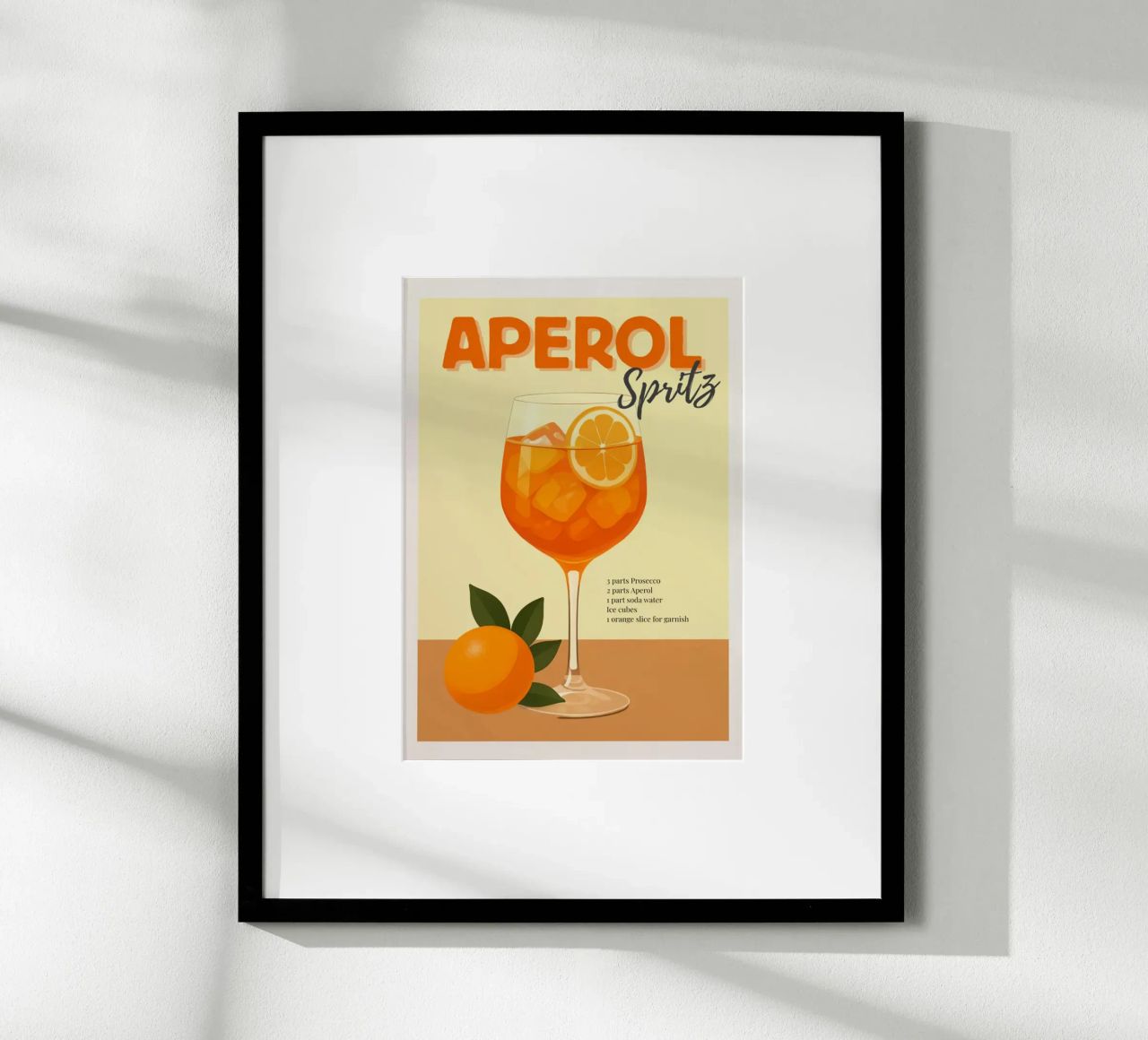 Aperol Spritz Poster von Millie shop