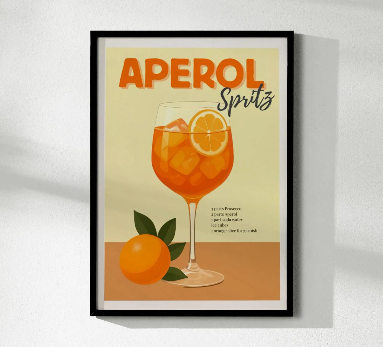 Aperol Spritz Poster von Millie shop