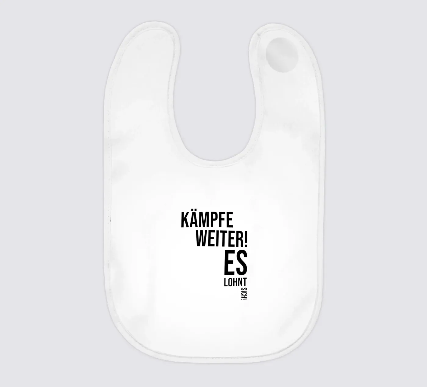 Fight on bavaglino da YV TYPOGRAPHY