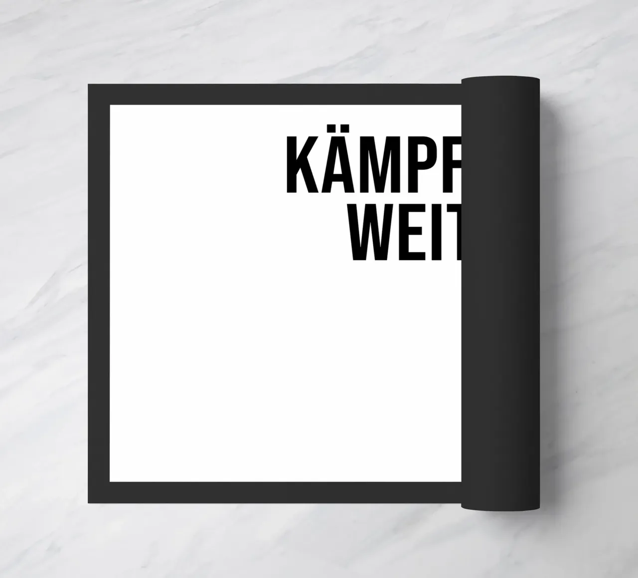 Combattere zerbino da YV TYPOGRAPHY