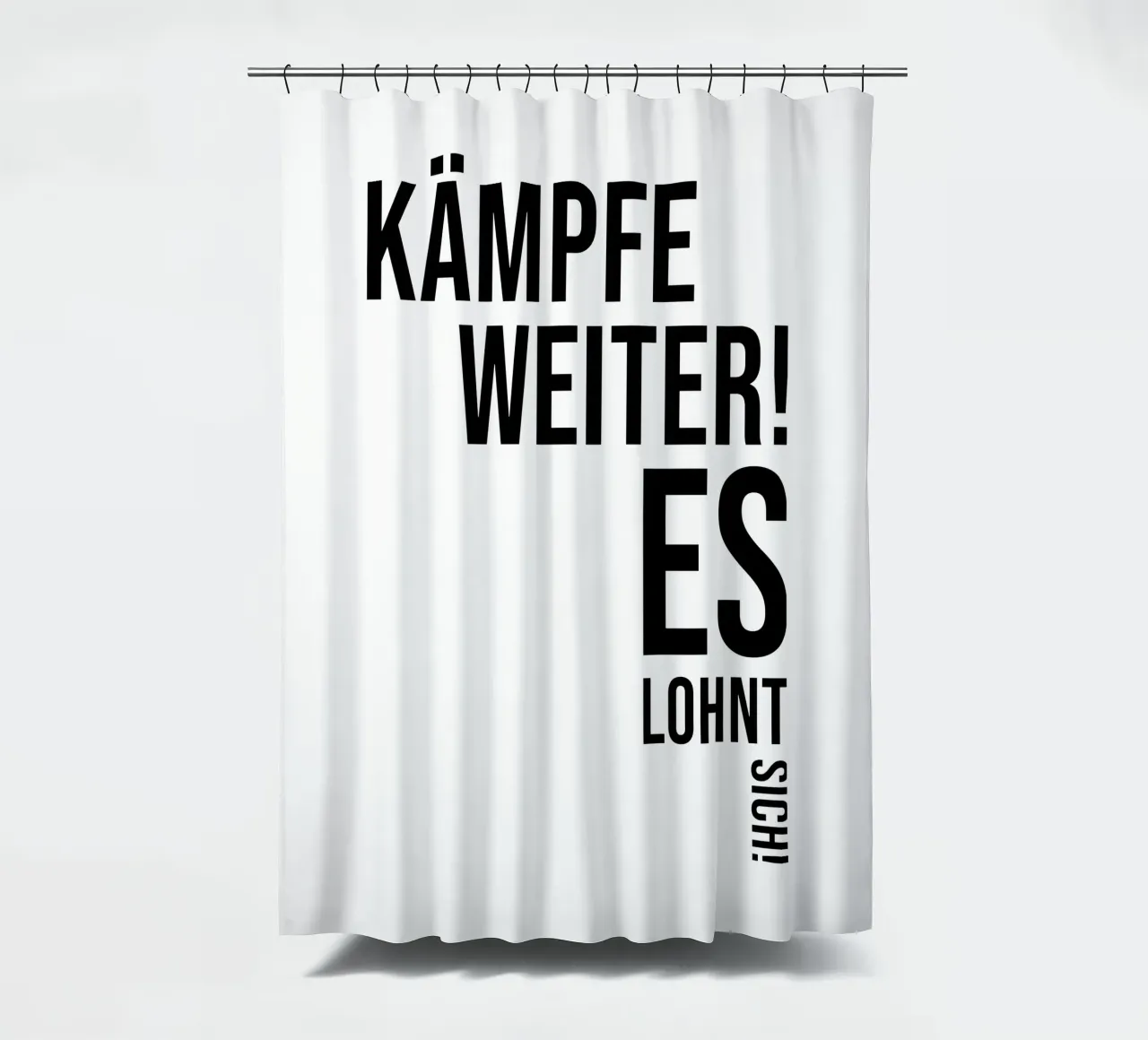 Combattere tenda da doccia da YV TYPOGRAPHY