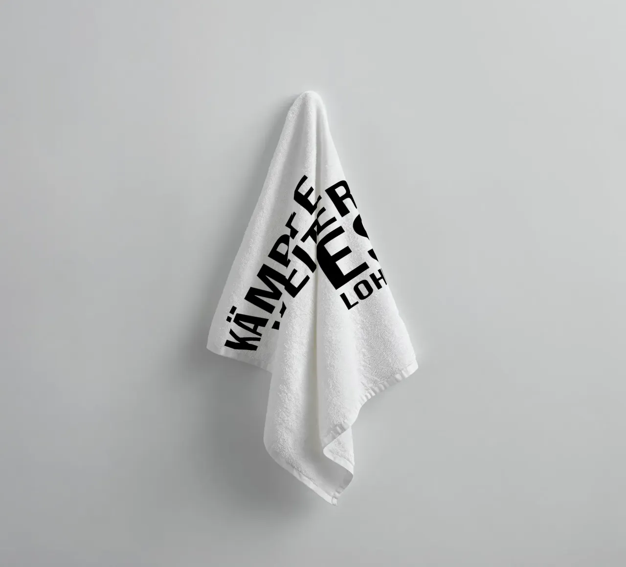 Combattere asciugamano da bagno da YV TYPOGRAPHY