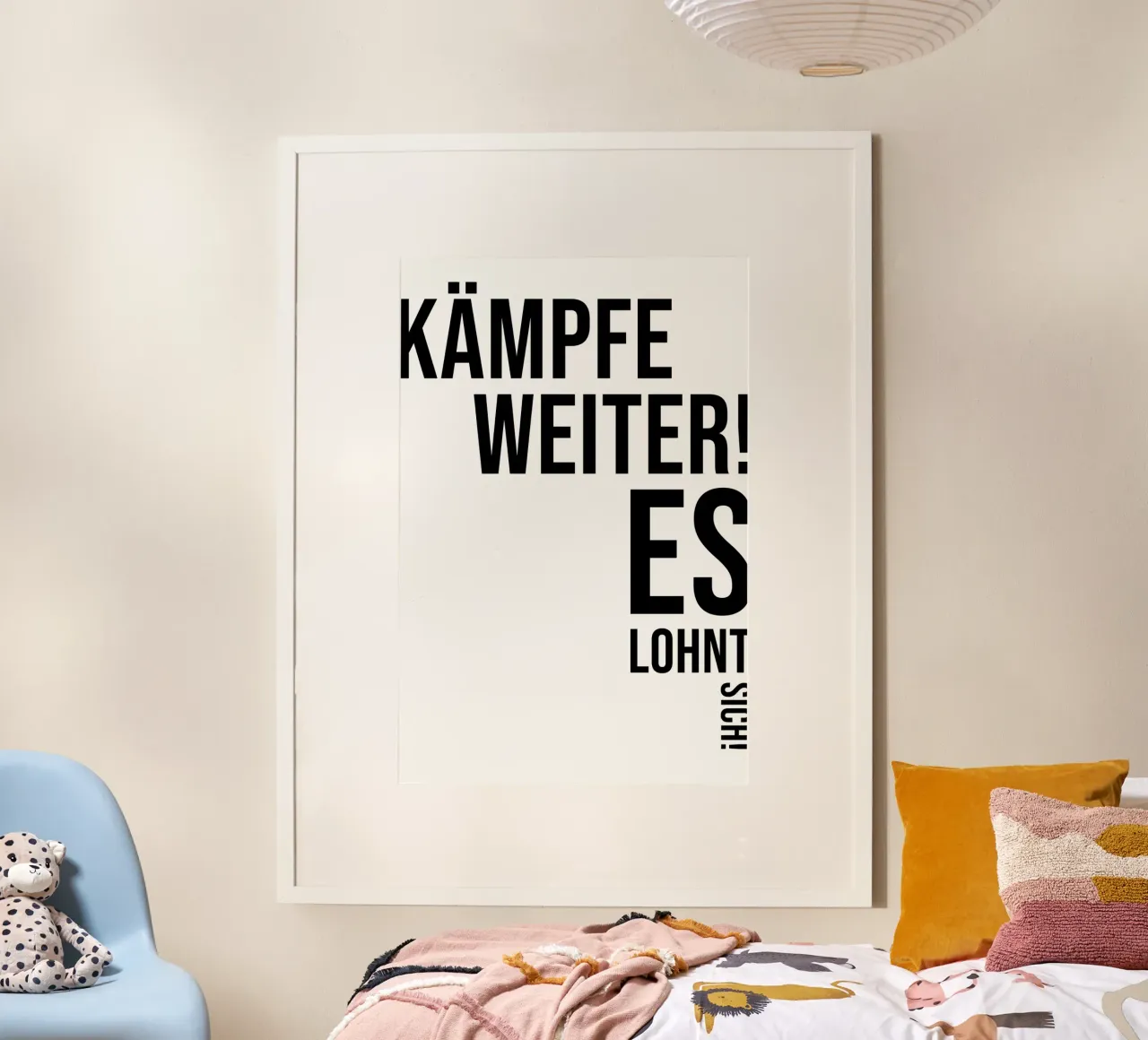 Combattere poster da YV TYPOGRAPHY