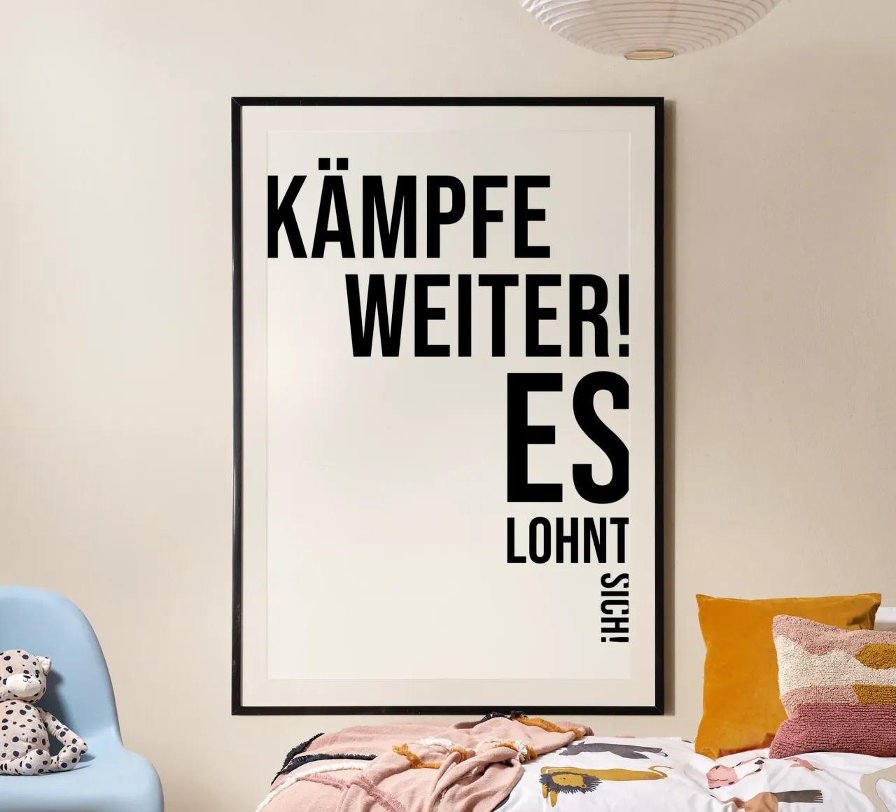 Combattere poster da YV TYPOGRAPHY