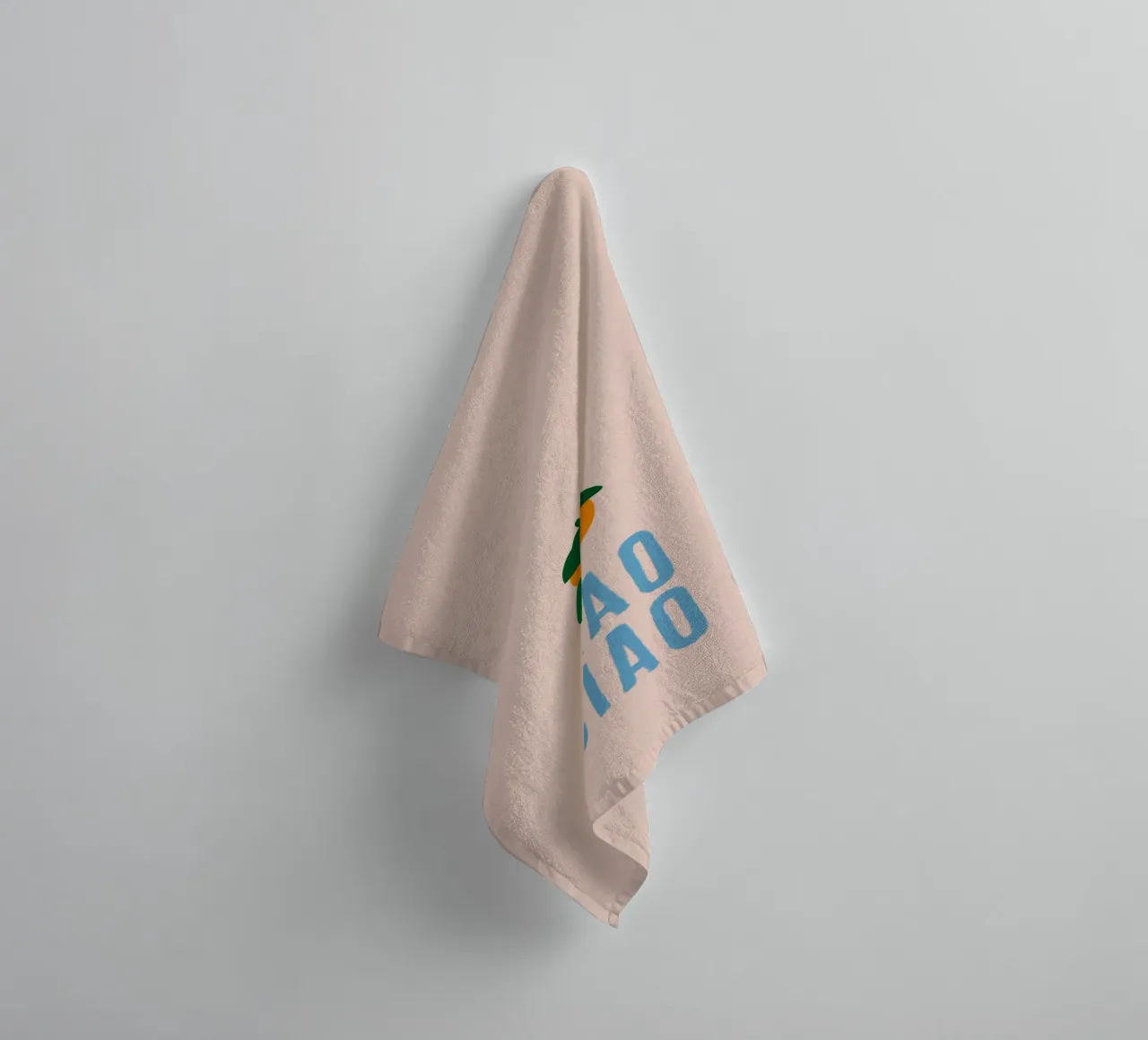 CIAO CIAO Con arance su beige asciugamano da bagno da Alisa Knöß