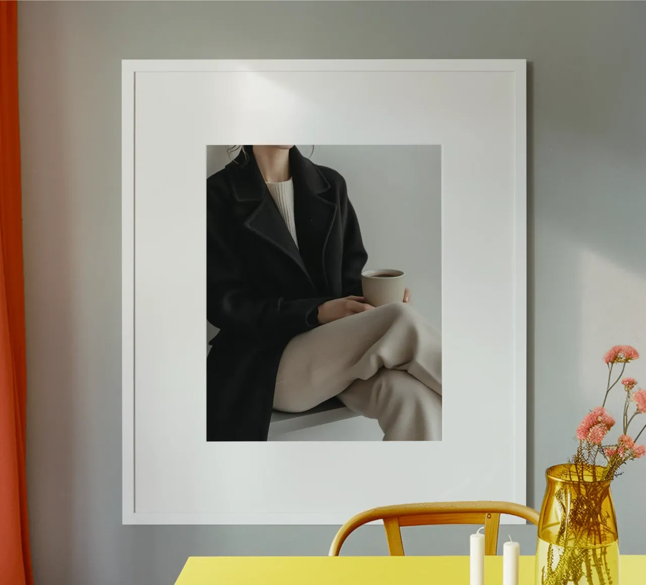Impero di velluto poster con telaio in plastica da PhotoVibe Decor