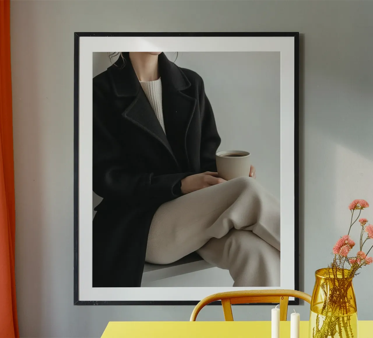 Impero di velluto poster con telaio in plastica da PhotoVibe Decor