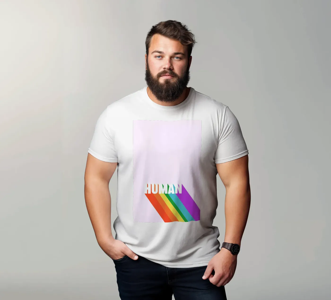 HUMAN t-shirt da Studio One