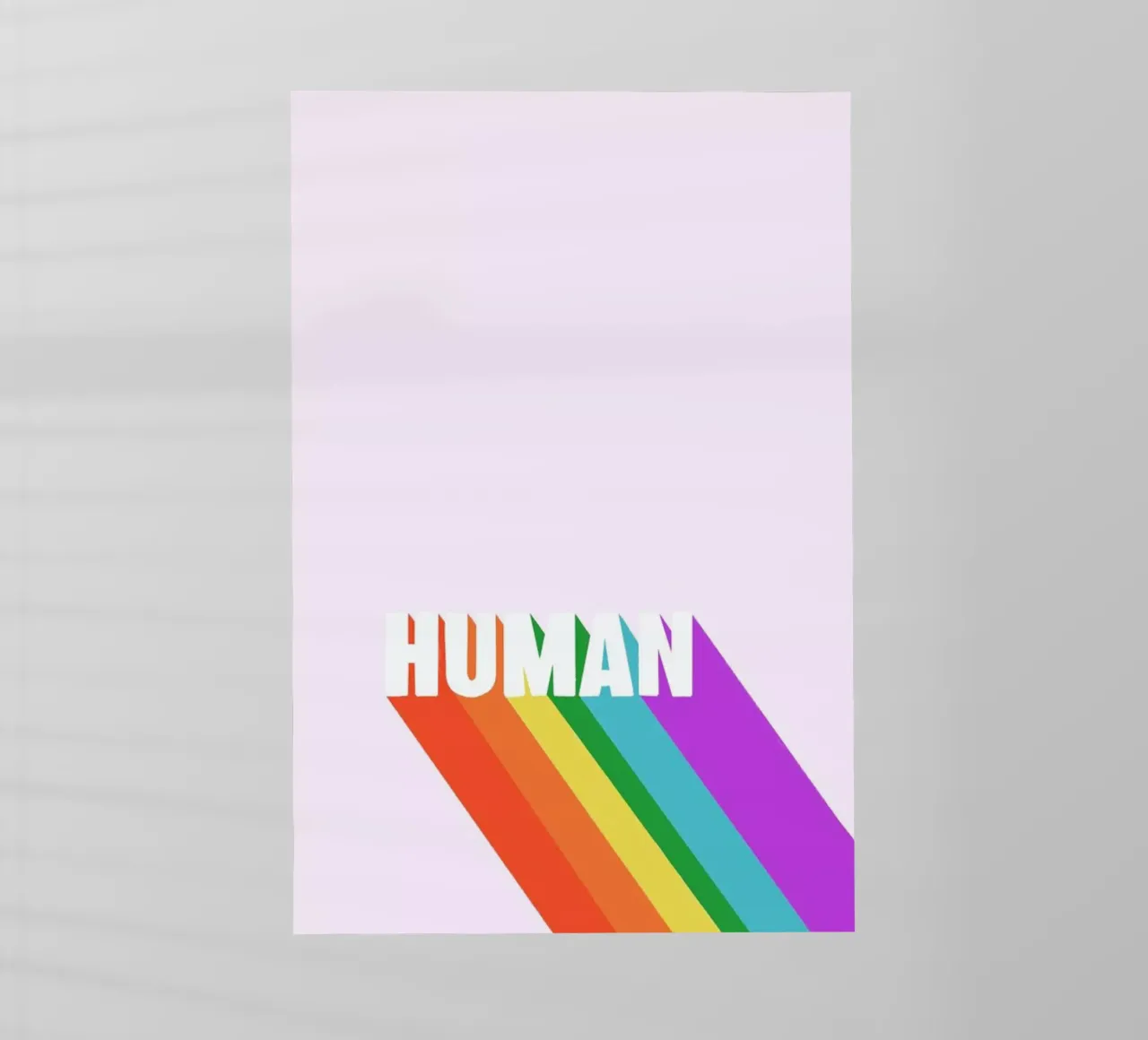 HUMAN pellicola backlit da Studio One