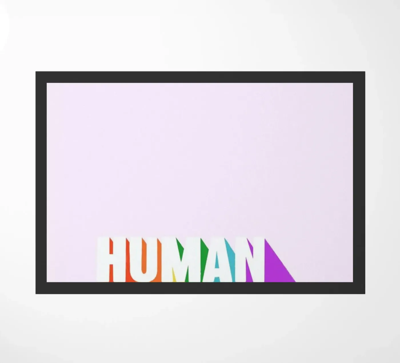 HUMAN Fußmatte von Studio One