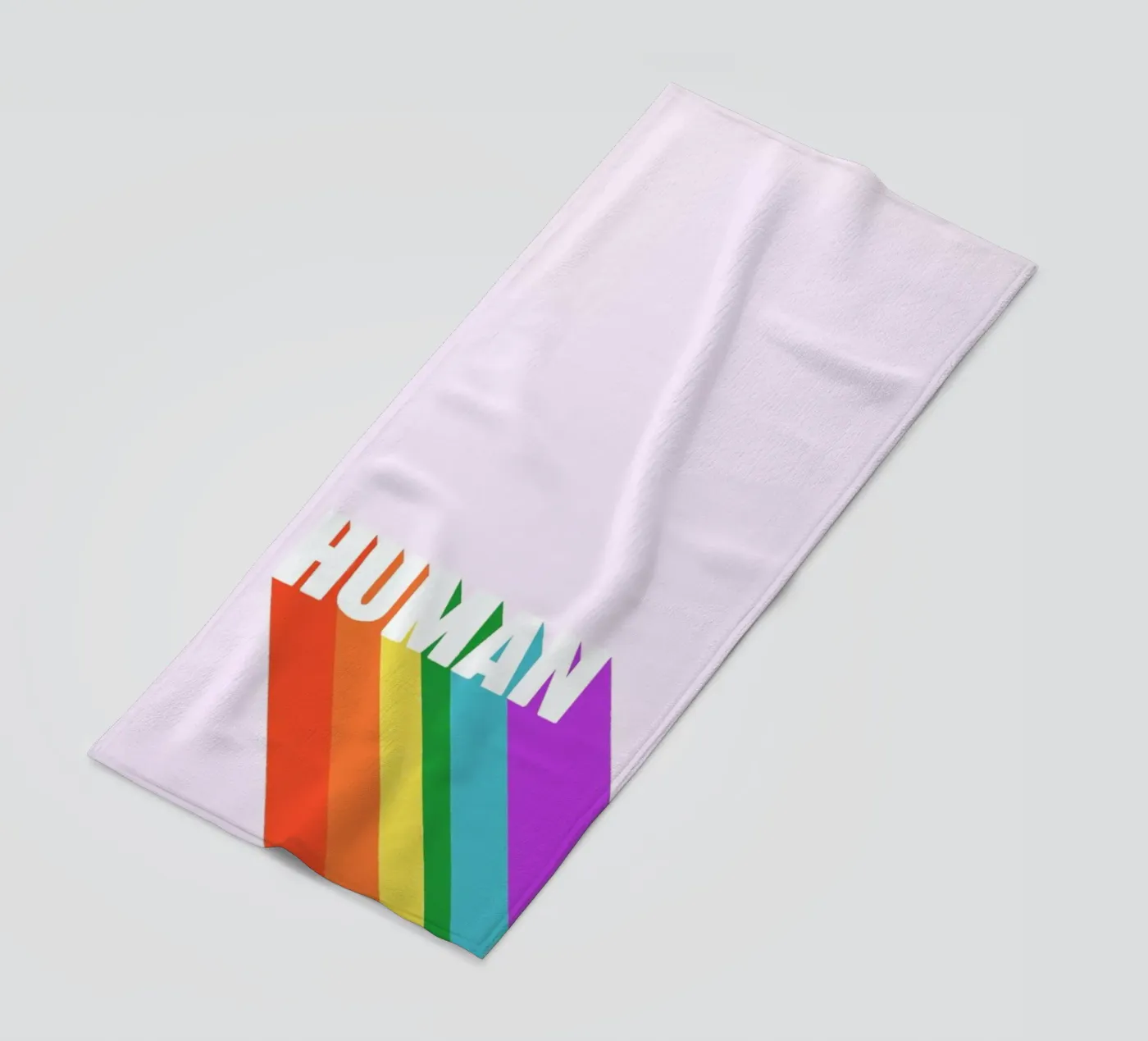 HUMAN beach towel by Studio One