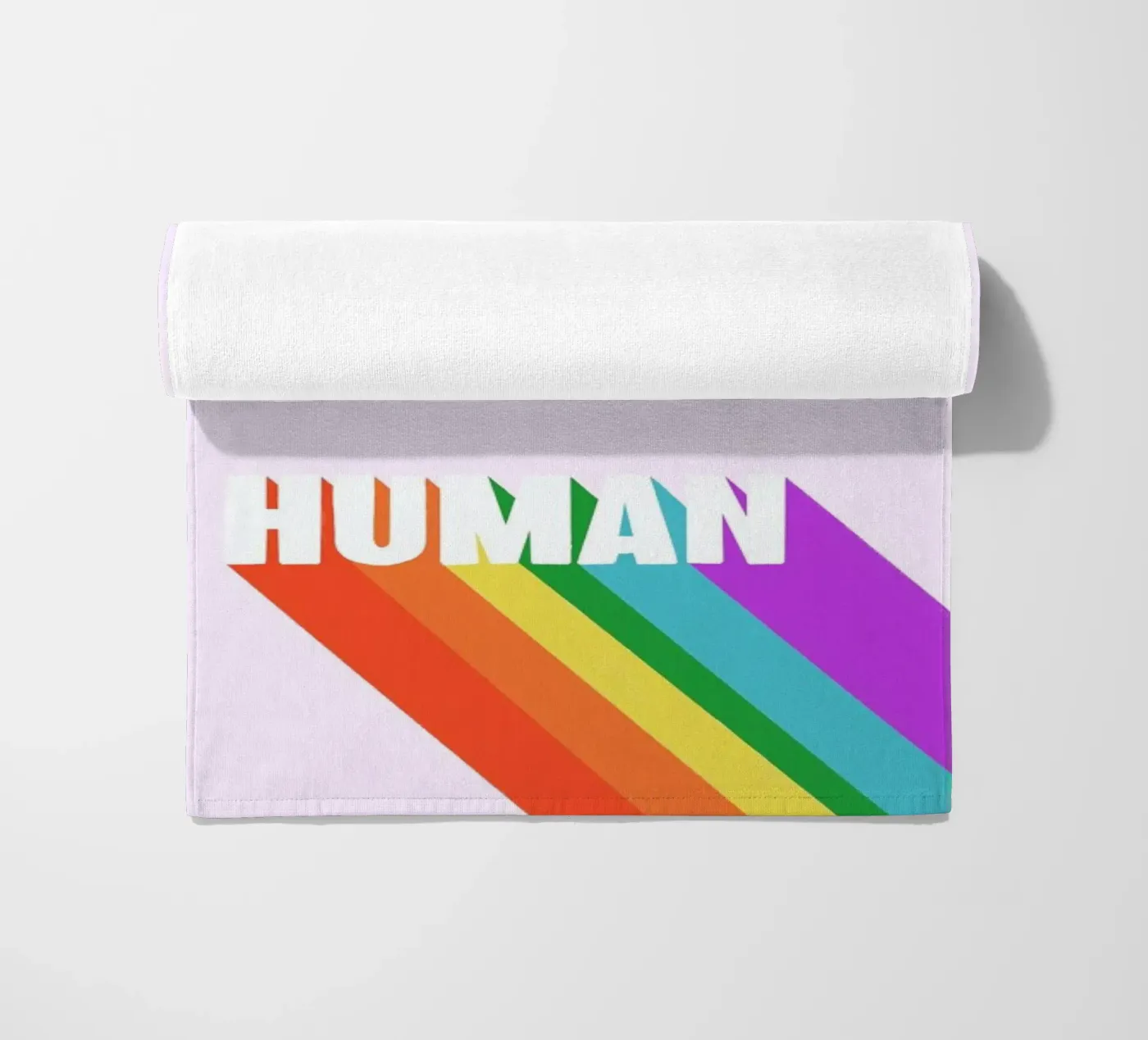 HUMAN beach towel by Studio One