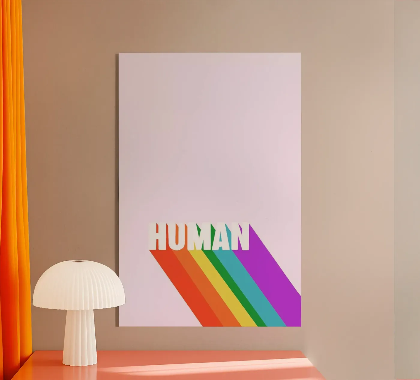 HUMAN acryl van Studio One