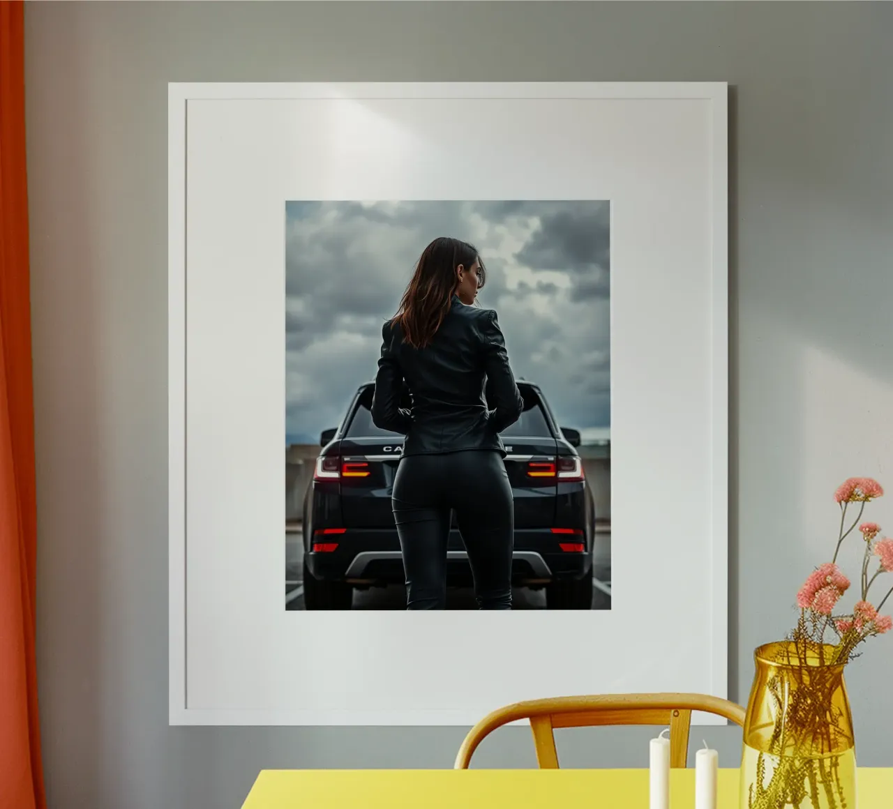 Impero di velluto poster con telaio in plastica da PhotoVibe Decor