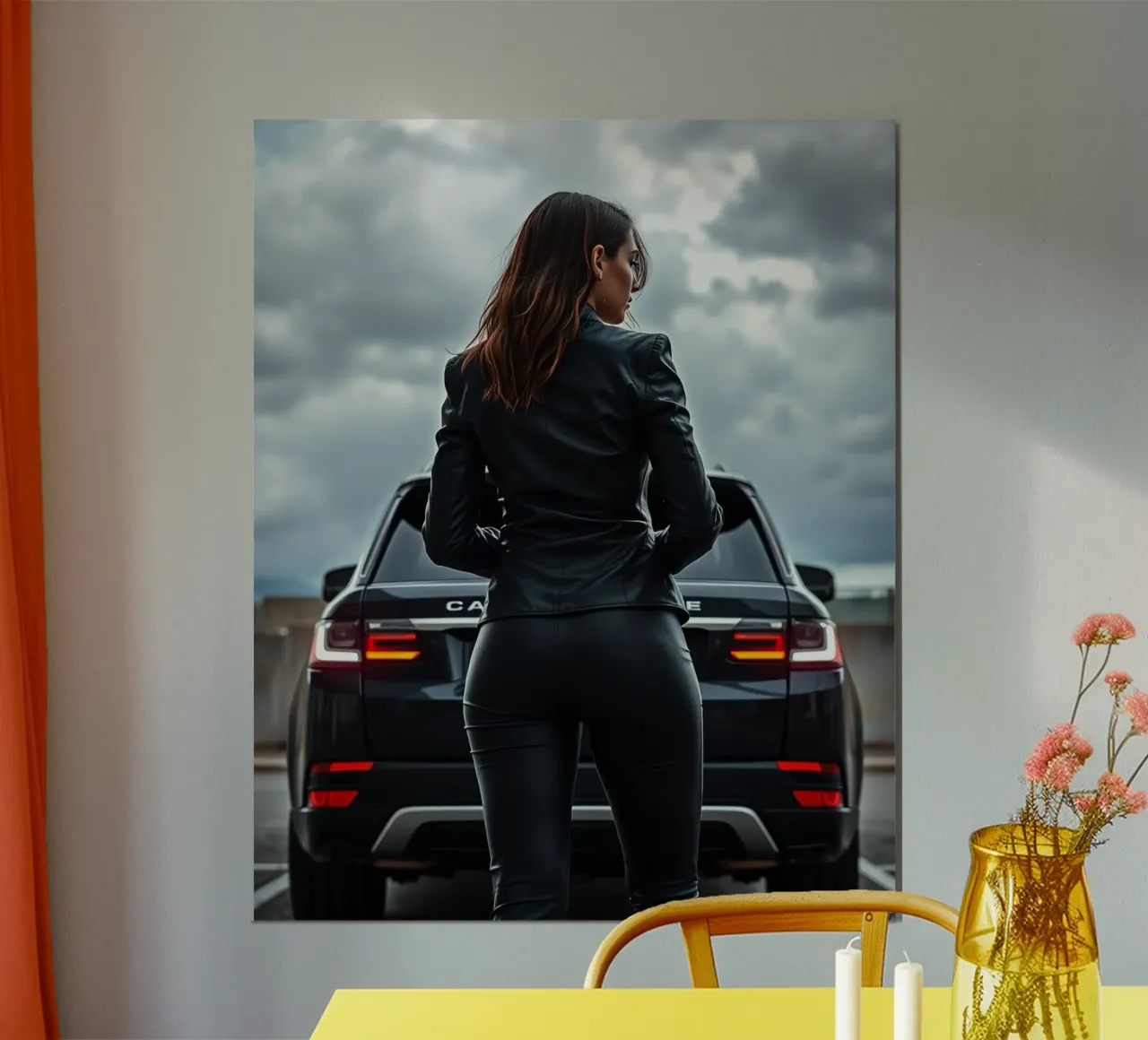 Impero di velluto poster con telaio in plastica da PhotoVibe Decor