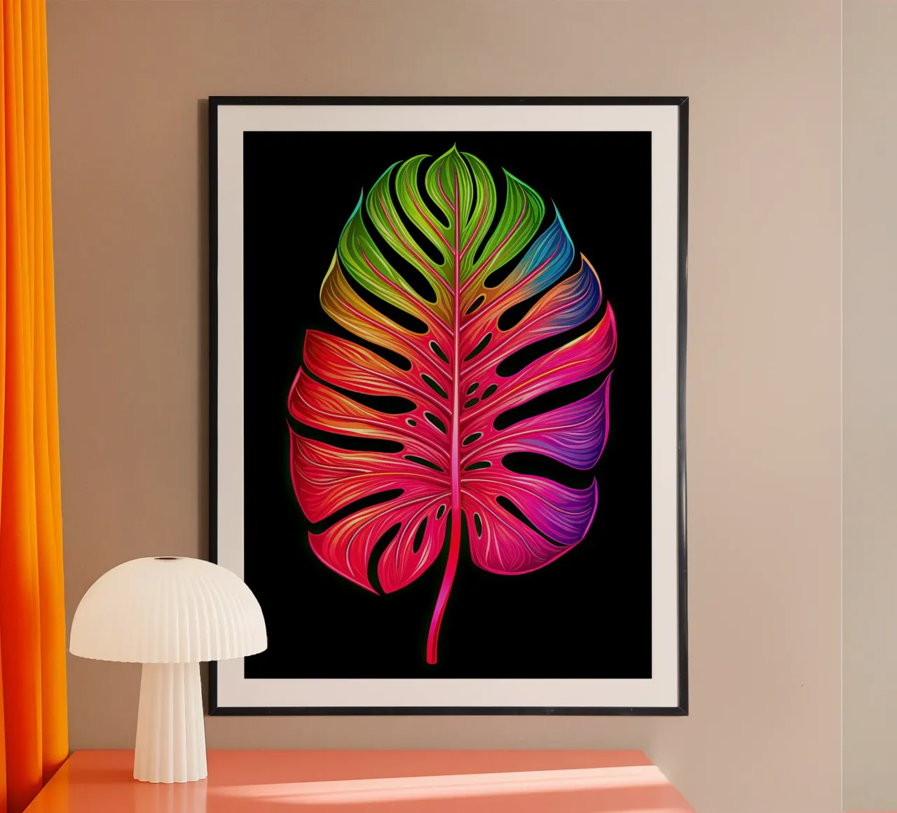 Arte da parete di Imagine poster con telaio in plastica da Imagine