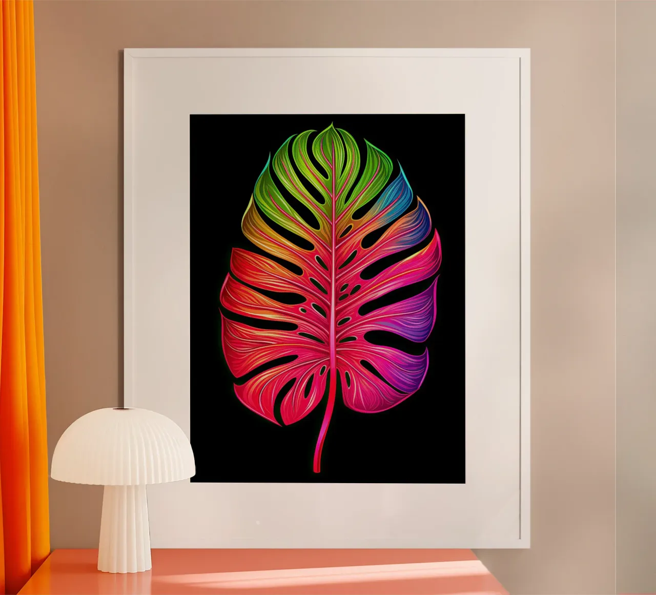 Arte da parete di Imagine poster con telaio in plastica da Imagine
