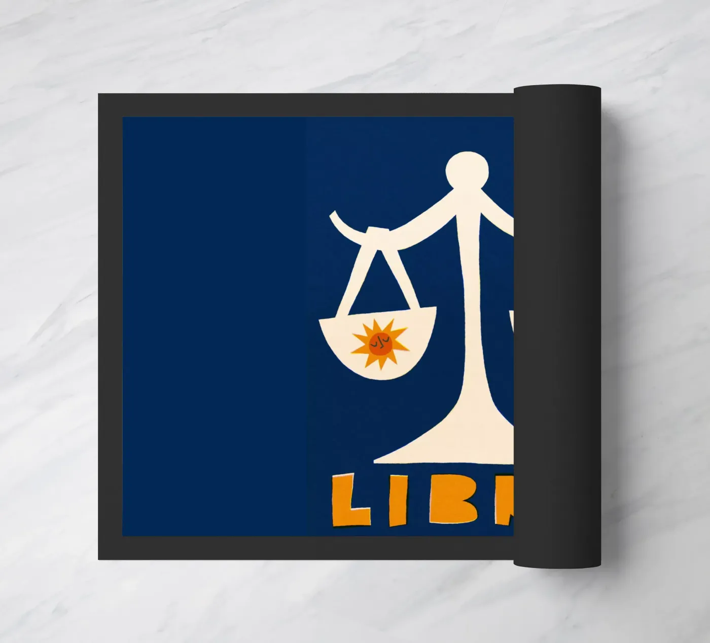 Libra Zodiac doormat by Fox & Velvet