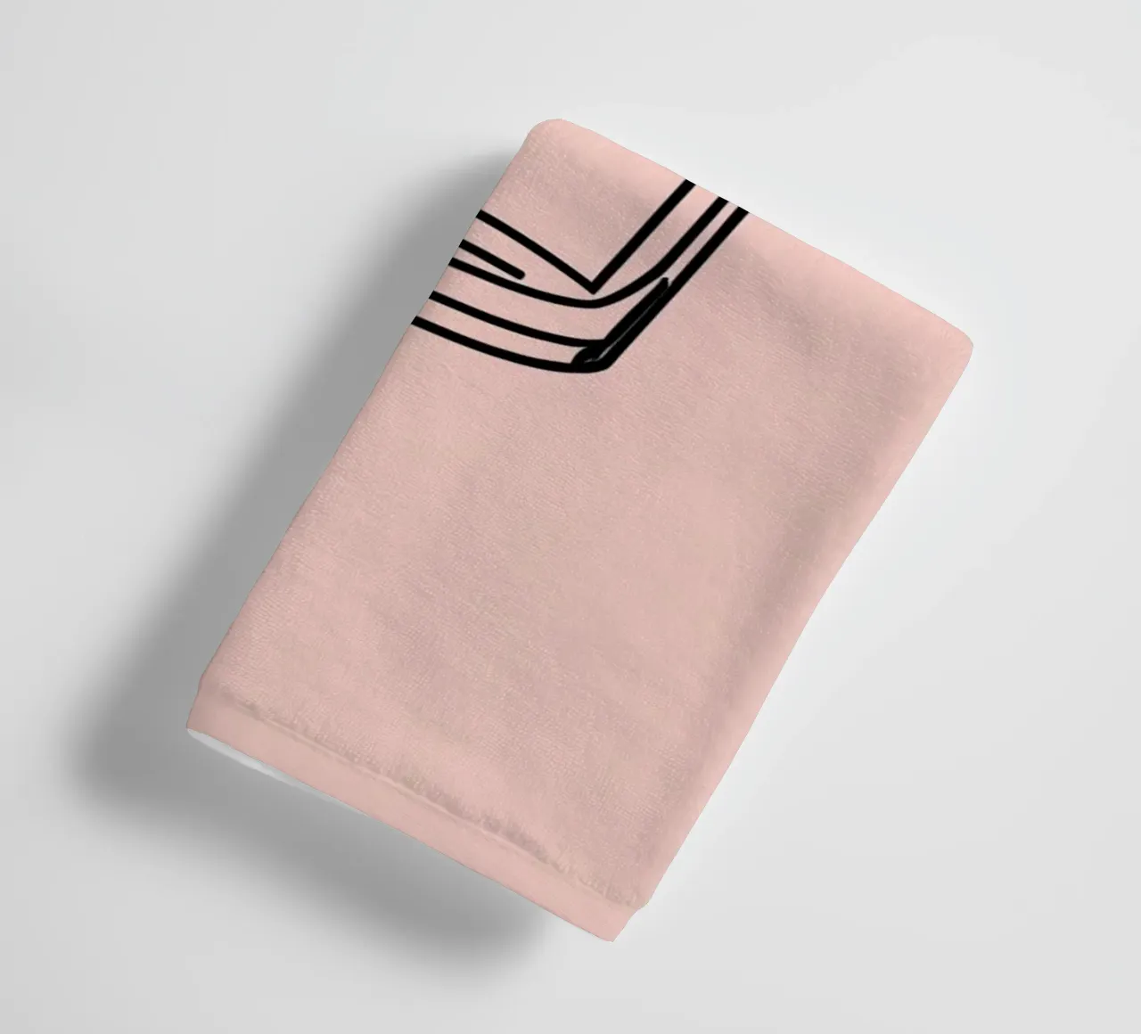 Bevanda rinfrescante in un bicchiere trasparente con una fetta di limone asciugamano da bagno da DesignDoodle