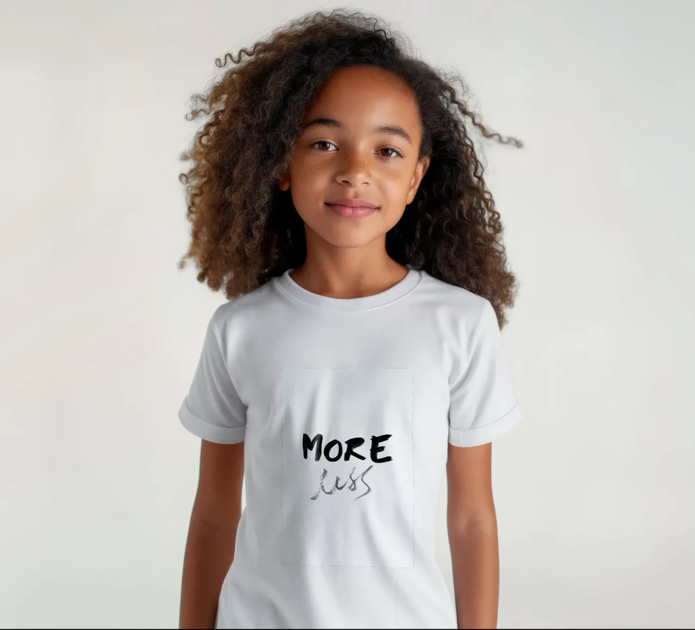 More less t-shirt bambini da Magdalena Lindstedt