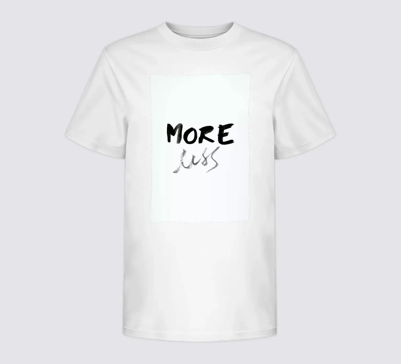 More less t-shirt bambini da Magdalena Lindstedt