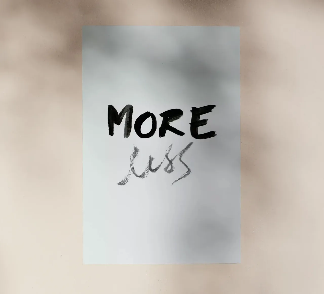 More less pellicola backlit da Magdalena Lindstedt