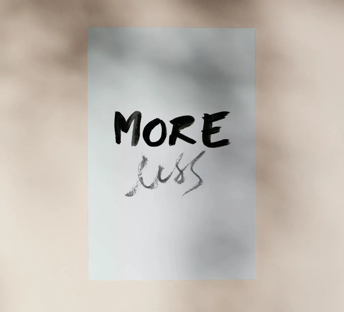 More less pellicola backlit da Magdalena Lindstedt