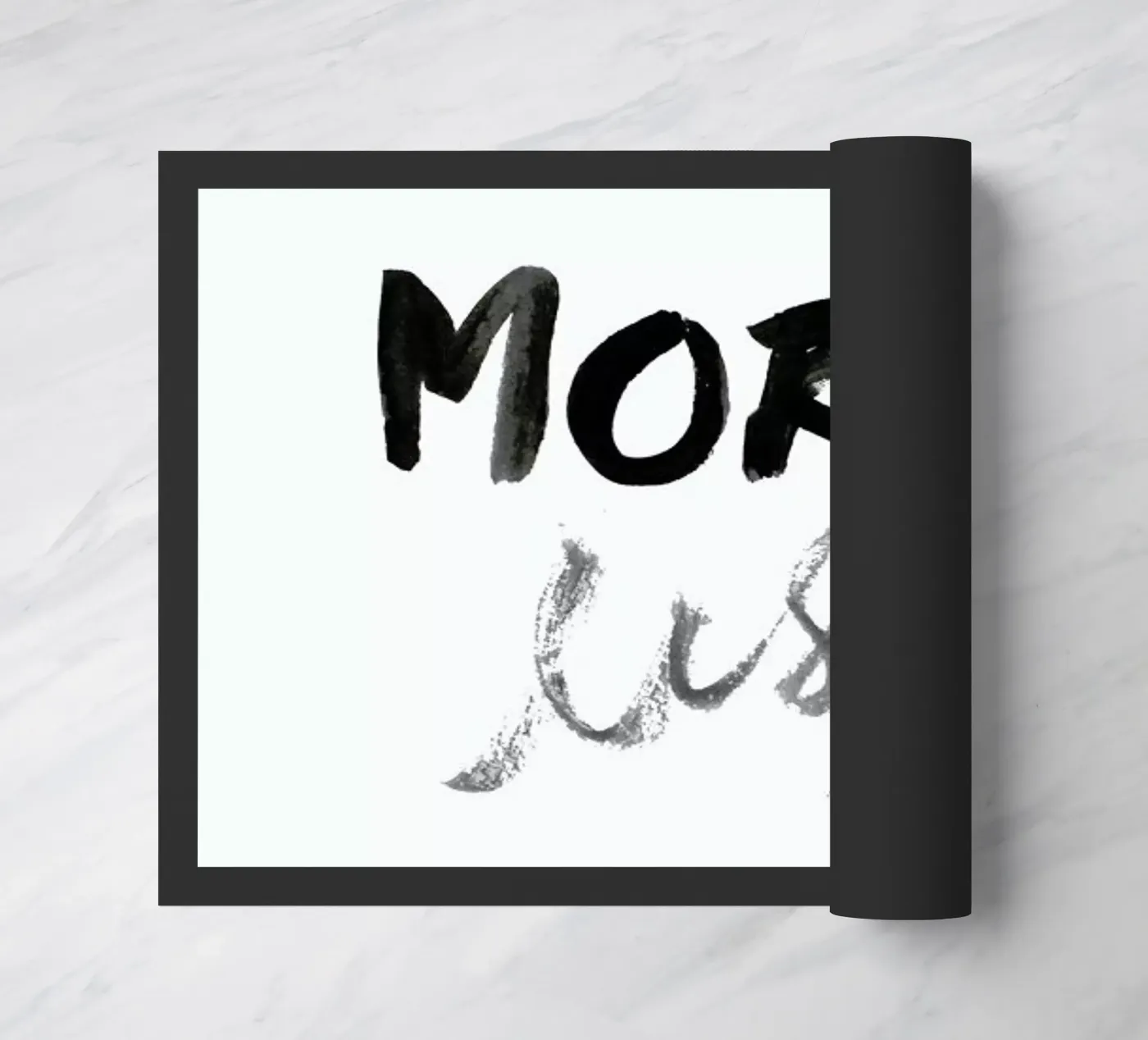 More less doormat by Magdalena Lindstedt