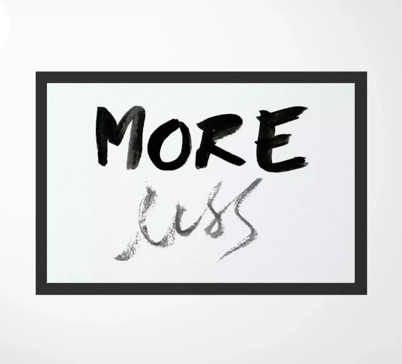 More less paillasson de Magdalena Lindstedt