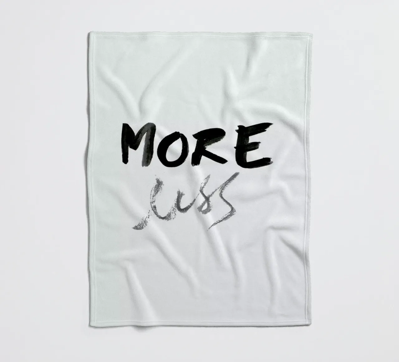 More less Fleecedecke von Magdalena Lindstedt