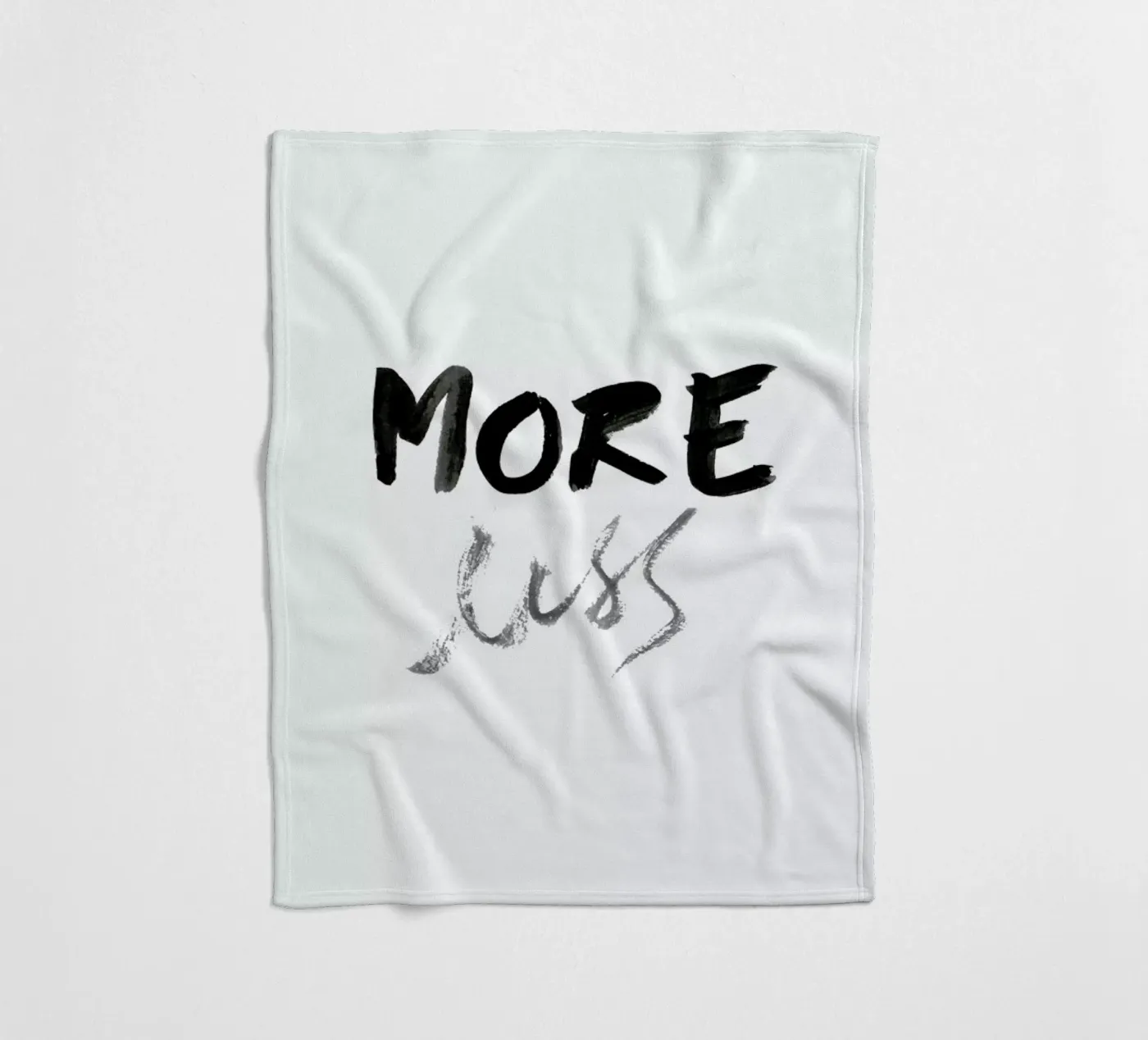 More less Fleecedecke von Magdalena Lindstedt