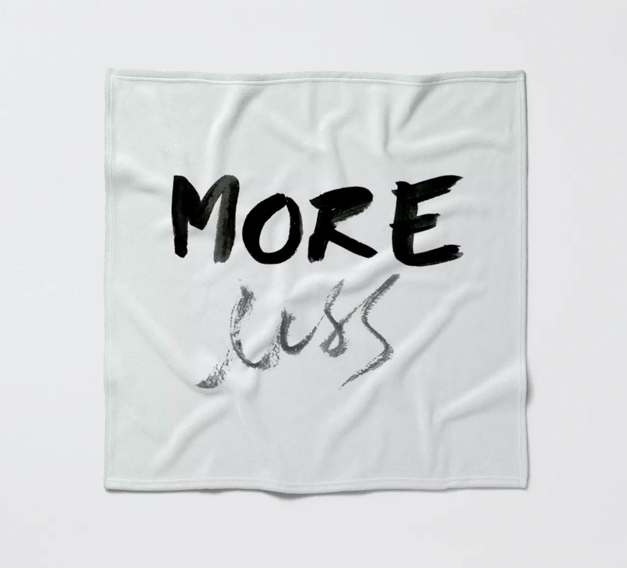 More less Fleecedecke von Magdalena Lindstedt